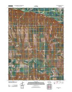 Hollinger 2011 topographic map thumbnail