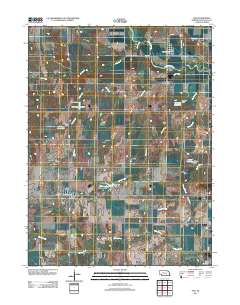 Oak 2011 topographic map thumbnail