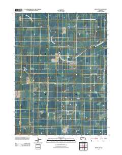 Rising City 2011 topographic map thumbnail