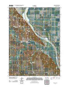 Ponca 2011 topographic map thumbnail
