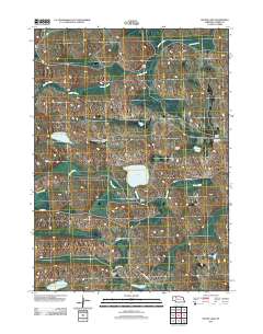 Round Lake 2011 topographic map thumbnail