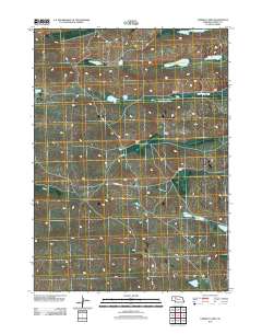 Carrico Lakes 2011 topographic map thumbnail