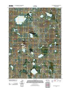 Schoonover Lake 2011 topographic map thumbnail