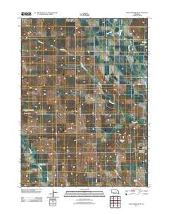 Saint Edward SW 2011 topographic map thumbnail