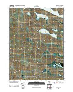 Mule Lake 2011 topographic map thumbnail
