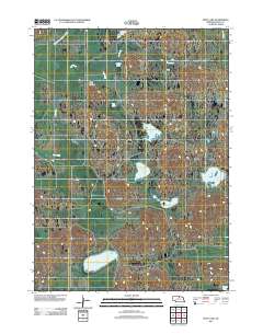 Pony Lake 2011 topographic map thumbnail
