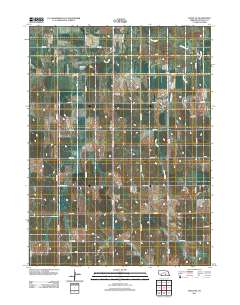 Poole NE 2011 topographic map thumbnail