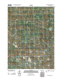 Shimmins Lake NW 2011 topographic map thumbnail