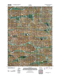Rosebud Valley 2011 topographic map thumbnail