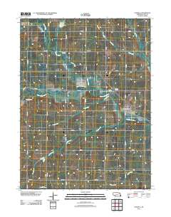 Unadilla 2011 topographic map thumbnail