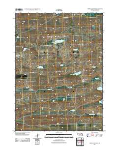 Turpin Lake West 2011 topographic map thumbnail