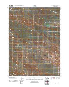 University Lake NW 2011 topographic map thumbnail