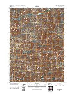 Twin Lakes NE 2011 topographic map thumbnail
