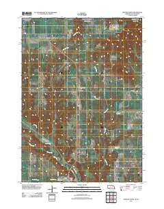 Spencer North 2011 topographic map thumbnail