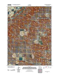Skunk Lake NE 2011 topographic map thumbnail