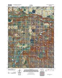 Skunk Lake NW 2011 topographic map thumbnail