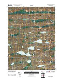 Steverson Lake 2011 topographic map thumbnail