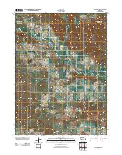 Spalding NW 2011 topographic map thumbnail