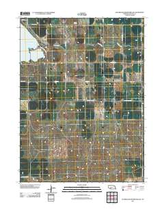 Sutherland Reservoir East 2011 topographic map thumbnail