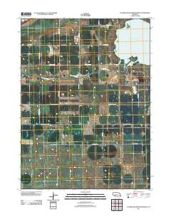 Sutherland Reservoir West 2011 topographic map thumbnail