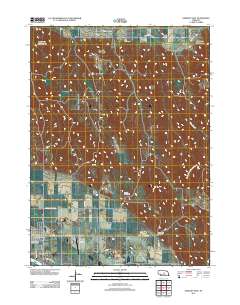 Sargent East 2011 topographic map thumbnail