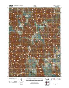 Sargent SW 2011 topographic map thumbnail