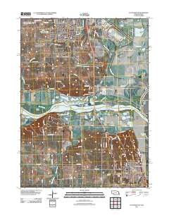 Plattsmouth 2011 topographic map thumbnail