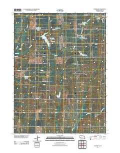 Wymore NE 2011 topographic map thumbnail