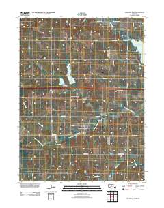 Pleasant Dale 2011 topographic map thumbnail