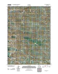 Wood Lake 2011 topographic map thumbnail