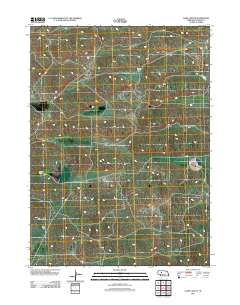 Carr Lake NE 2011 topographic map thumbnail