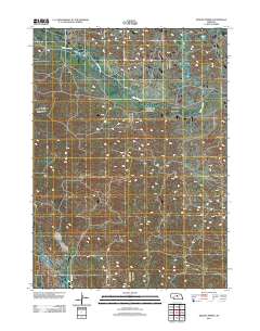 Boiling Spring 2011 topographic map thumbnail