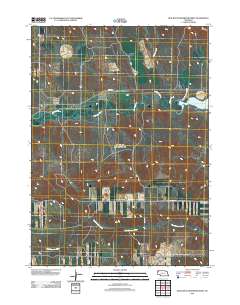 Box Butte Reservoir West 2011 topographic map thumbnail
