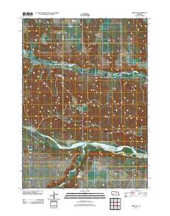Bristow 2011 topographic map thumbnail