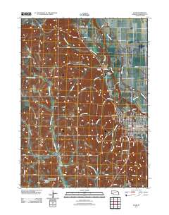 Blair 2011 topographic map thumbnail
