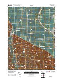 Homer 2011 topographic map thumbnail