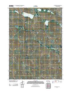 Koshopah NE 2011 topographic map thumbnail