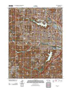 Gretna 2011 topographic map thumbnail