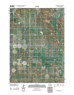 Hayford Lake 2011 topographic map thumbnail