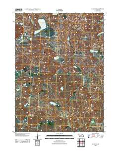 Ellsworth 2011 topographic map thumbnail