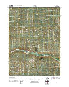 Seneca 2011 topographic map thumbnail