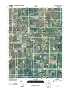 Saint Libory 2011 topographic map thumbnail