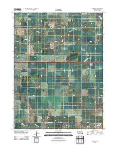 York SW 2011 topographic map thumbnail