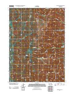 Nickerson NE 2011 topographic map thumbnail