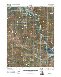 Tecumseh 2012 topographic map thumbnail