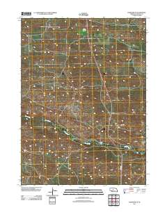 Thedford SE 2011 topographic map thumbnail