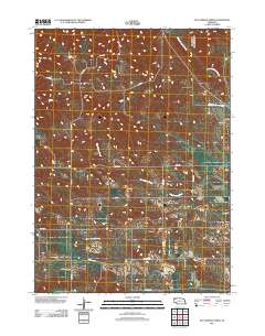 Hay Springs Creek 2011 topographic map thumbnail