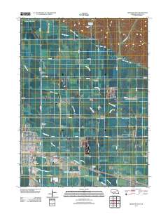 Lexington East 2011 topographic map thumbnail