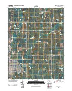 Beatrice East 2011 topographic map thumbnail