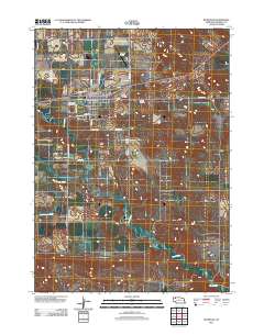Rushville 2011 topographic map thumbnail